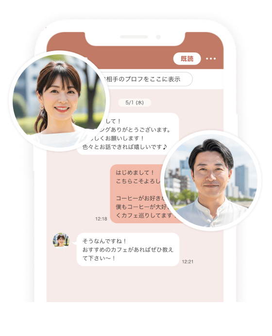 メッセージ交換のイメージ